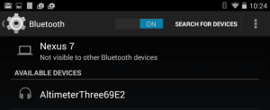 Android-list-of-bluetooth